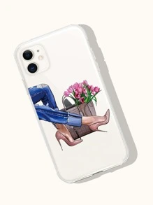 Vỏ điện thoại hình hoa - Nhiều màu - Xem 2