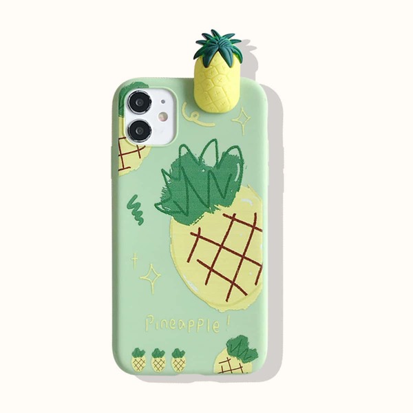 

Pineapple Print Phone Case, Multicolor
