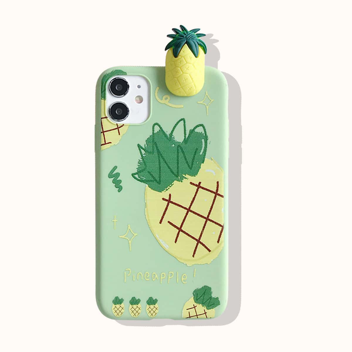 

Pineapple Print Phone Case, Multicolor