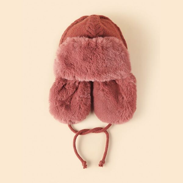 

Plush Trapper Hat, Redwood