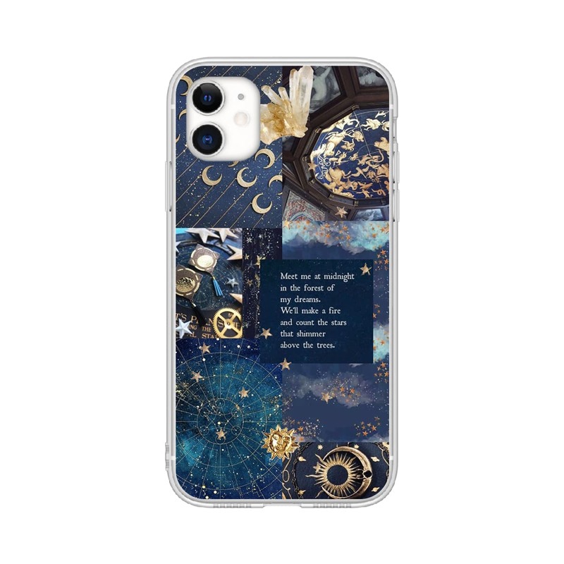 

Moon & Star Print iPhone Case, Multicolor