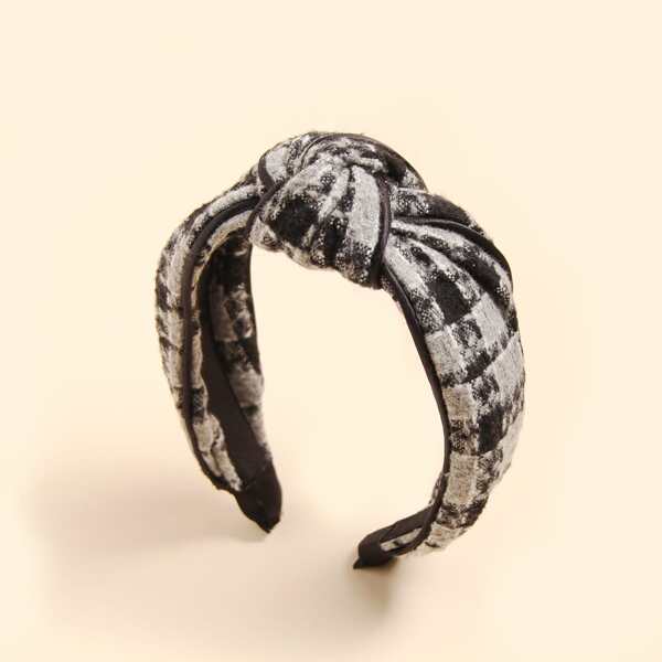 

Knot Decor Hair Hoop, Grey