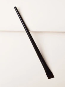 Cọ kẻ lông mày siêu mỏng, 1 cọ kẻ mắt góc mỏng, cọ nghiêng siêu mỏng Forbeauty Tools, cọ kẻ lông mày, cọ phấn mắt, cọ Spoolie, cọ Spoolie - màu đen - Xem 3