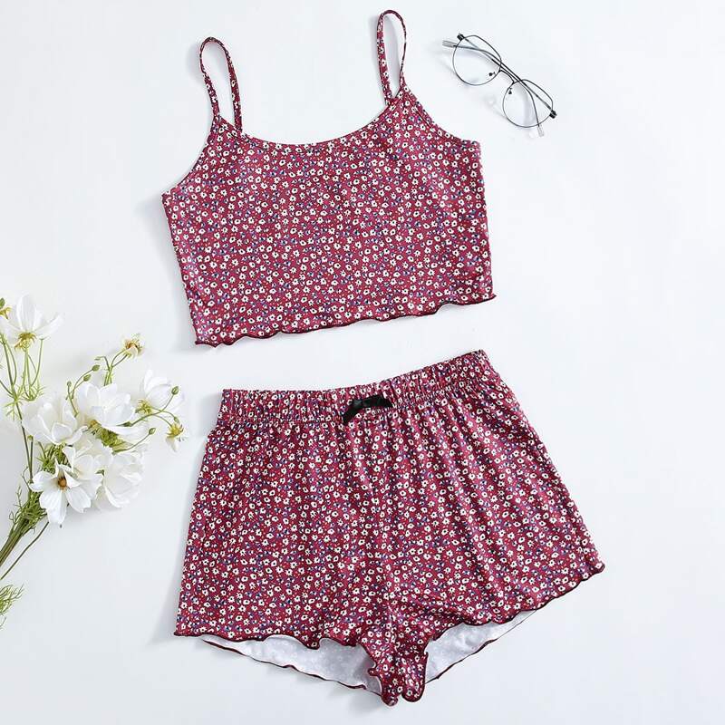 

Ditsy Floral Cami Pajama Set, Multicolor