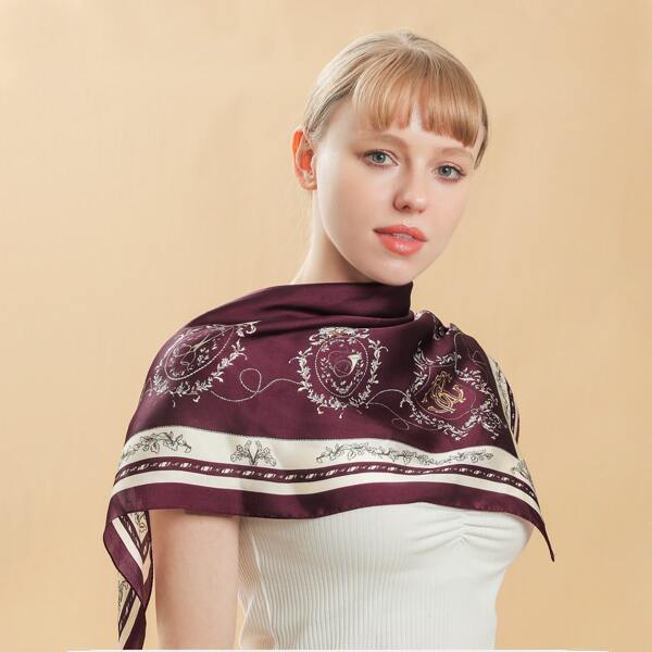 

Floral Pattern Bandana, Multicolor