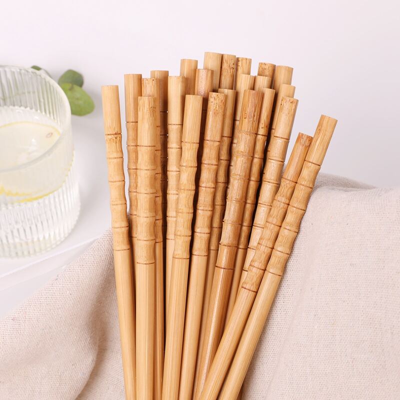 

12pairs Bamboo Chopsticks, Khaki