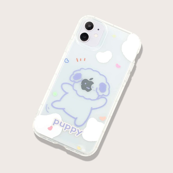 

Cartoon Graphic iPhone Case, Clear