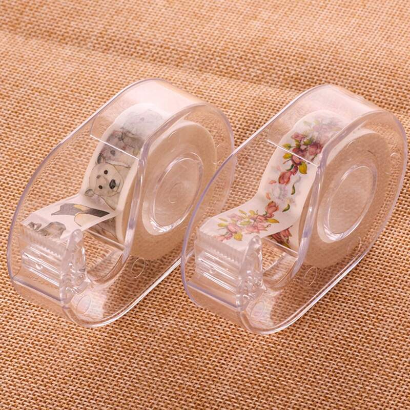 

1pc Clear Tape Dispenser