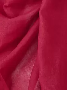 1pc Solid Color Arabian Long Scarf Head Cover, Suitable For Mosque Use, Hijab