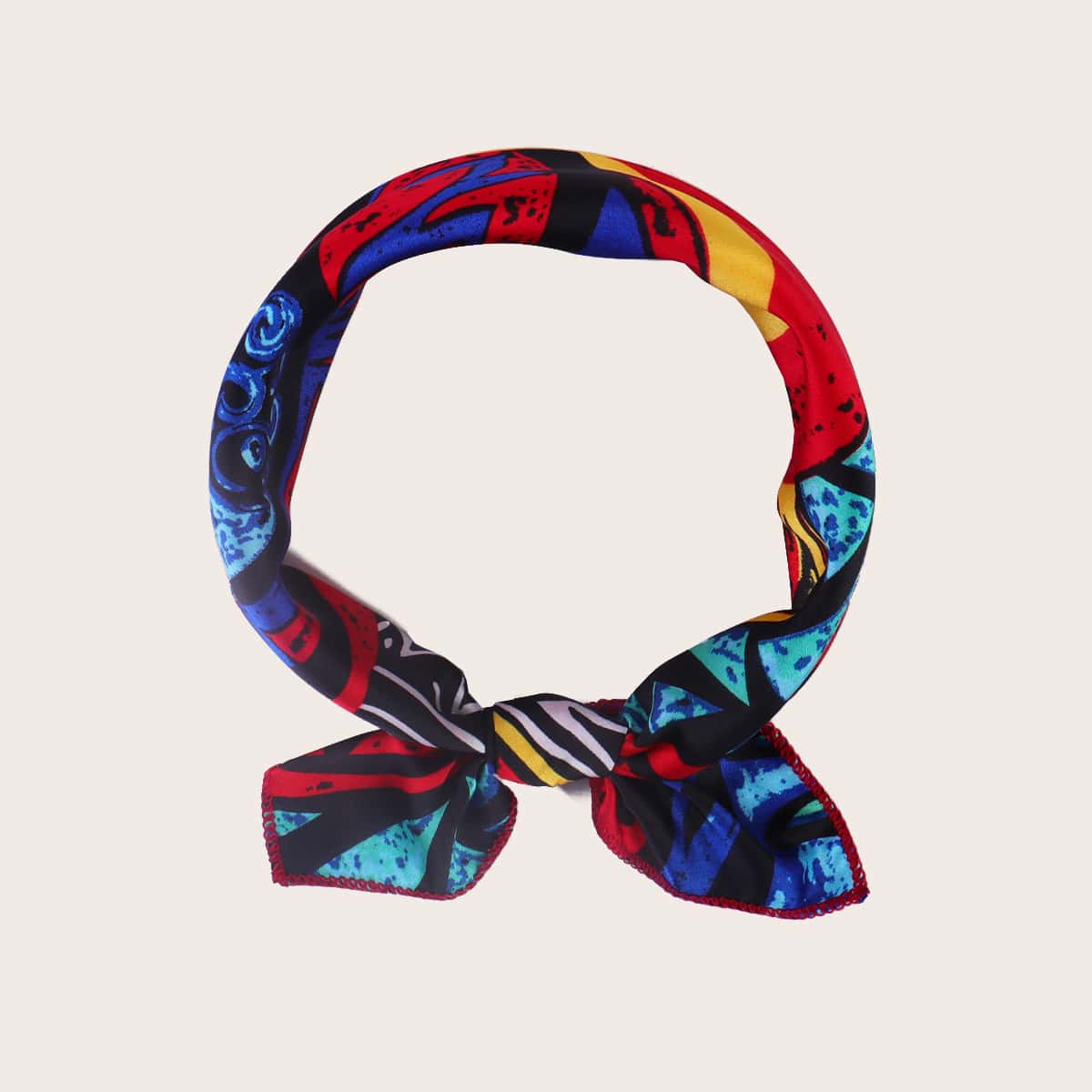 

Abstract Graphic Bandana, Multicolor