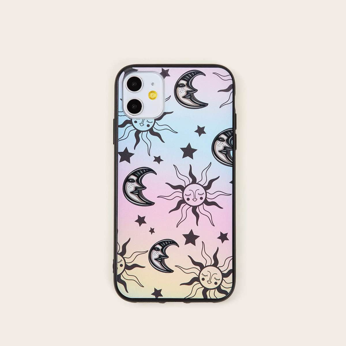 

Sun & Moon Graphic iPhone Case, Multicolor
