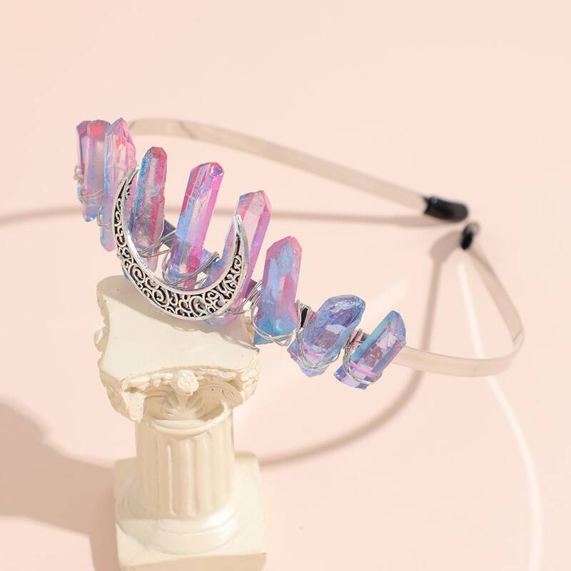 

Moon Decor Hair Hoop, Multicolor