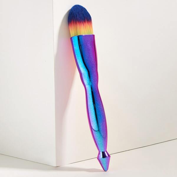 

Colorful Handle Foundation Brush, Multicolor