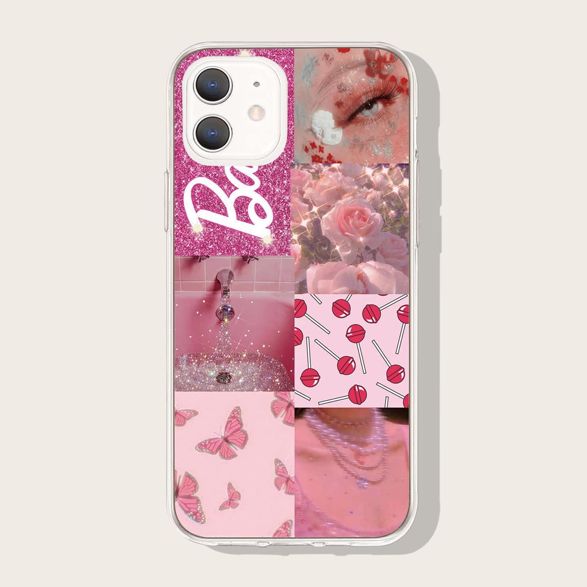 

Illustrator Pattern iPhone Case, Pink