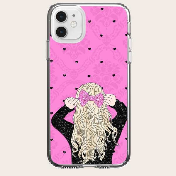 

Girl Print iPhone Case, Multicolor