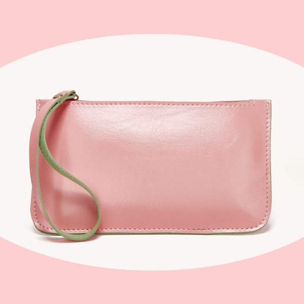 

Minimalist Clutch Bag, Pink