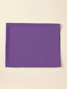 1pc Lady's Soft & Elegant Faux Pearl Decorated Chiffon Scarf Wrap, Suitable For Daily Wear, Arab Style Bandana,Hair Band,Head Band Ideal For Dressing Up Your Look