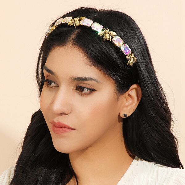 

Gemstone Decor Hair Hoop, Multicolor