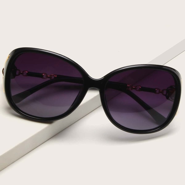

Faux Pearl Decor Tinted Lens Sunglasses