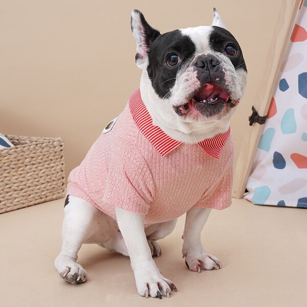

Striped Pet Shirt, Pink