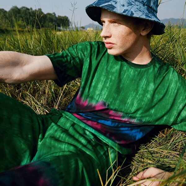 

Men Tie Dye Tee, Multicolor