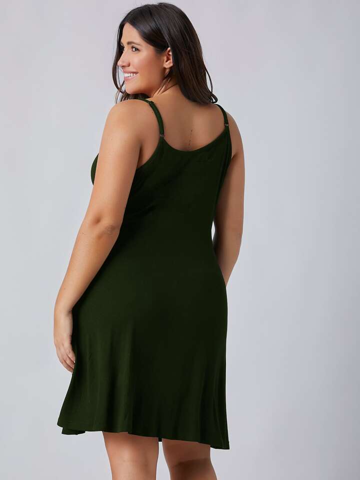 green emerald velvet dress Standards & Practices Maxi Slip Dress - Green main image 1