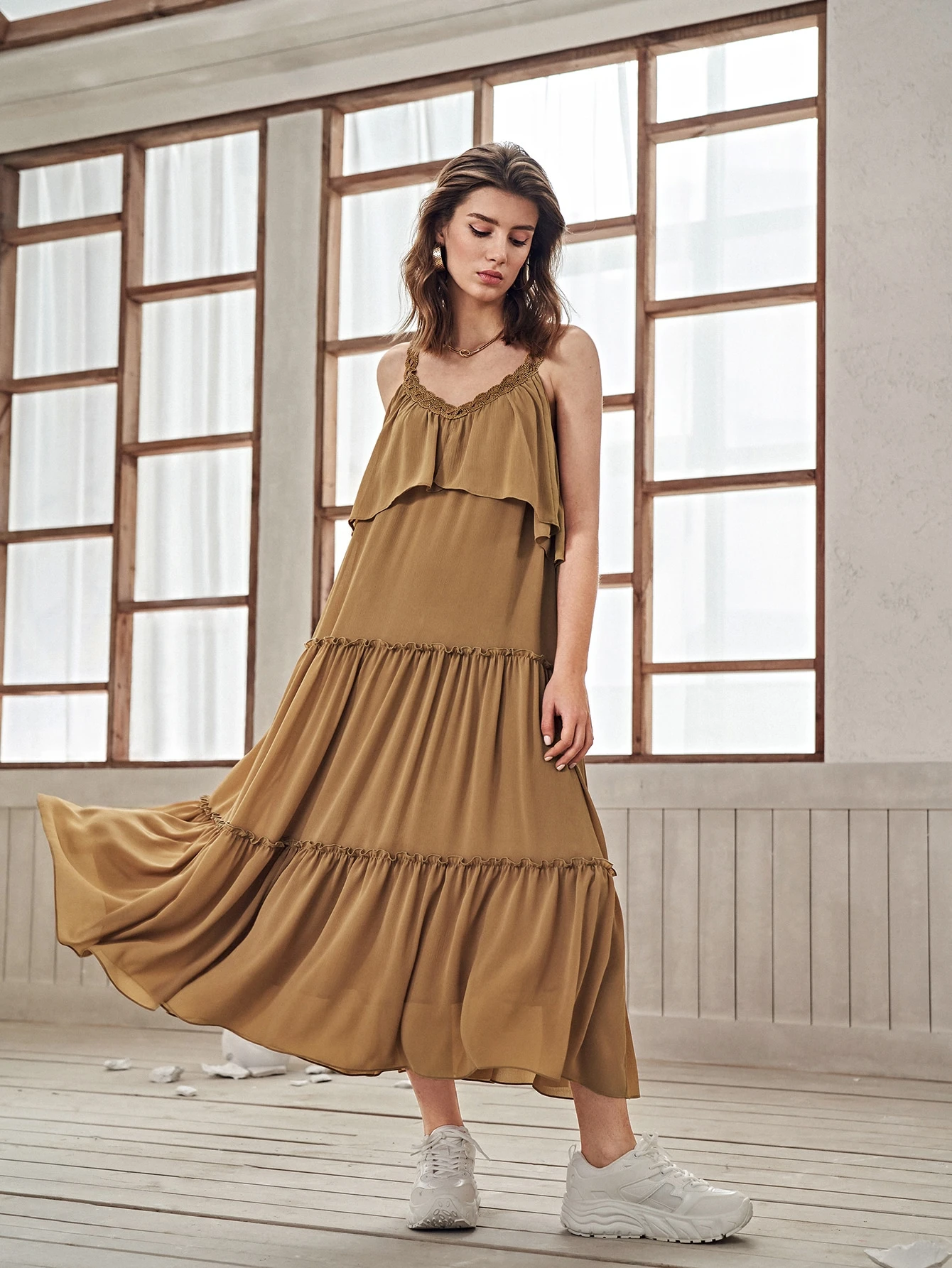 flowy layered dresses