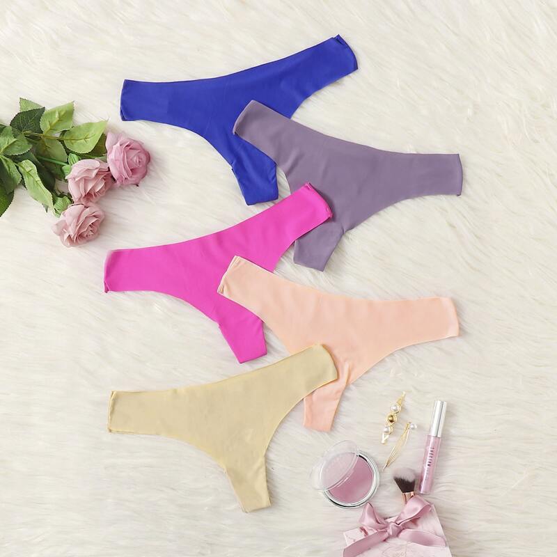 

5pack Seamless Panty Set, Multicolor