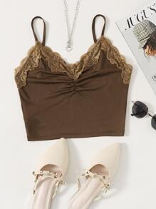 Muchica Ren xếp li hàng đầu - Cà phê nâu - Xem 1