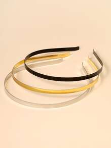 3 Piezas Aro Para Cabello Minimalista - Multicolor - Ver 2