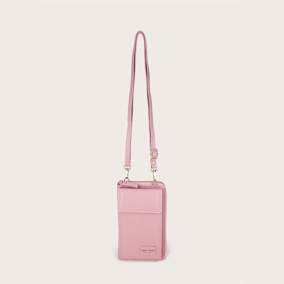 

Zip Around Crossbody Phone Bag, Pink