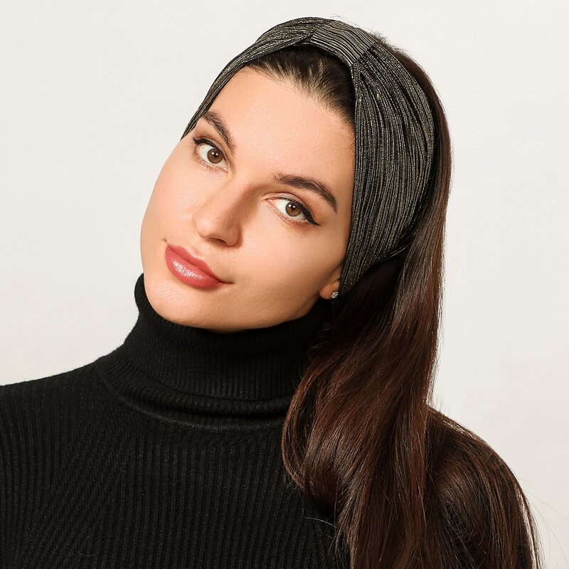 

Knot Decor Wide Headband, Multicolor