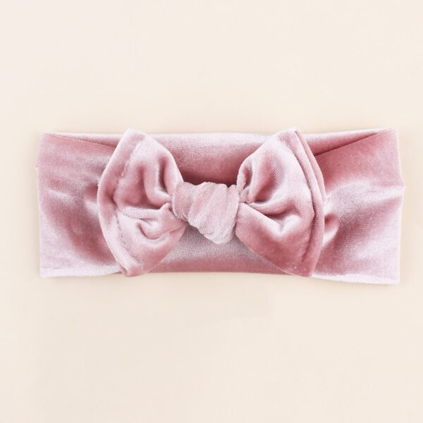 

Baby Bow Decor Headband, Watermelon pink