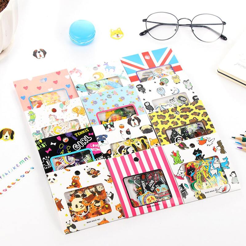 

1pack Random Cartoon Animal Sticker, Multicolor