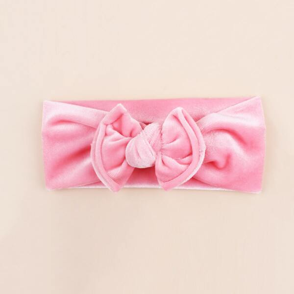 

Baby Bow Decor Headband, Pink