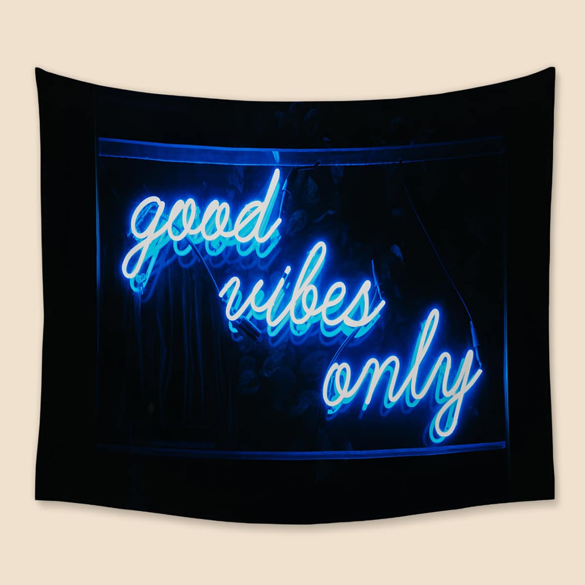 

Letter Print Tapestry, Multicolor