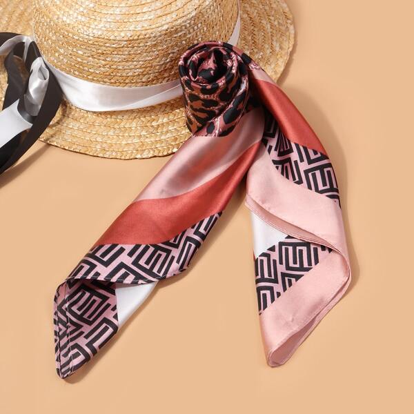 

Geo Print Bandana, Multicolor