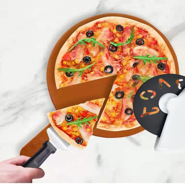 

1pc Pizza Roller Cutter, White