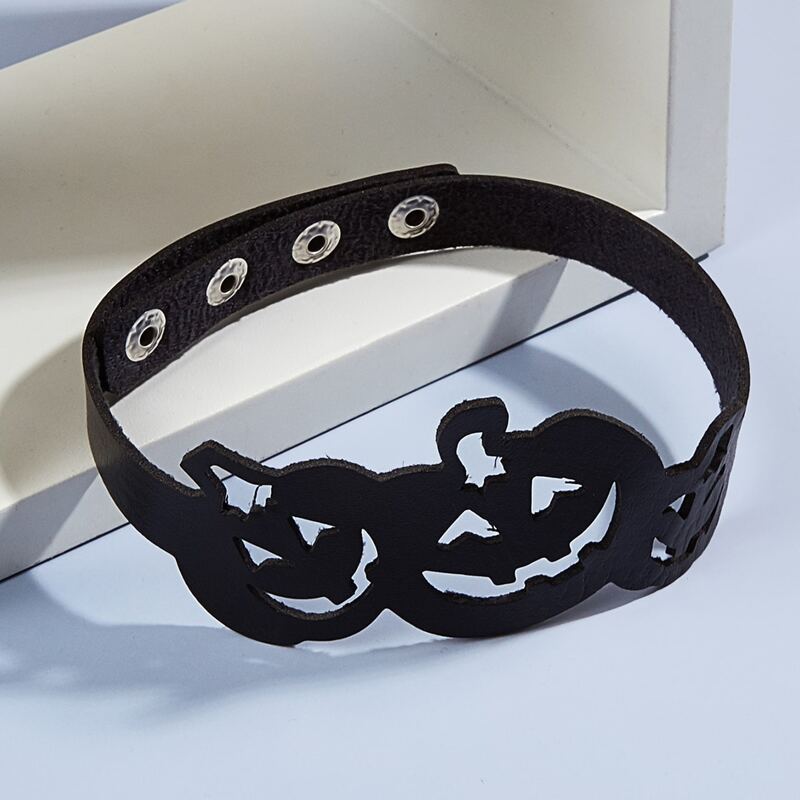 

Pumpkin Design Choker, Black