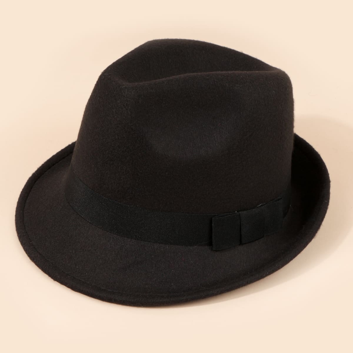 

Band Decor Bowler Hat, Black