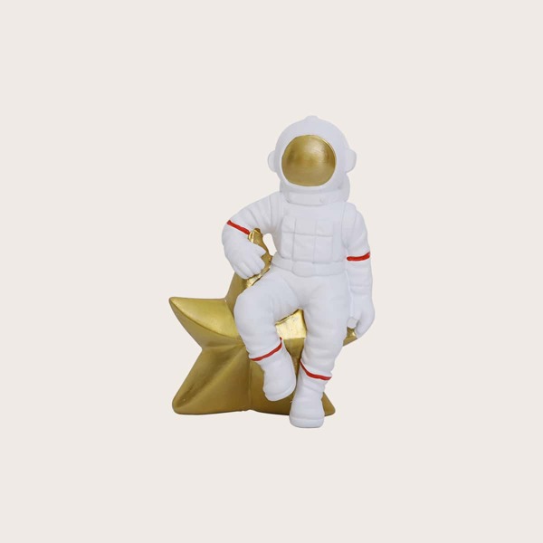 

1pc Astronaut Decorative Object, White