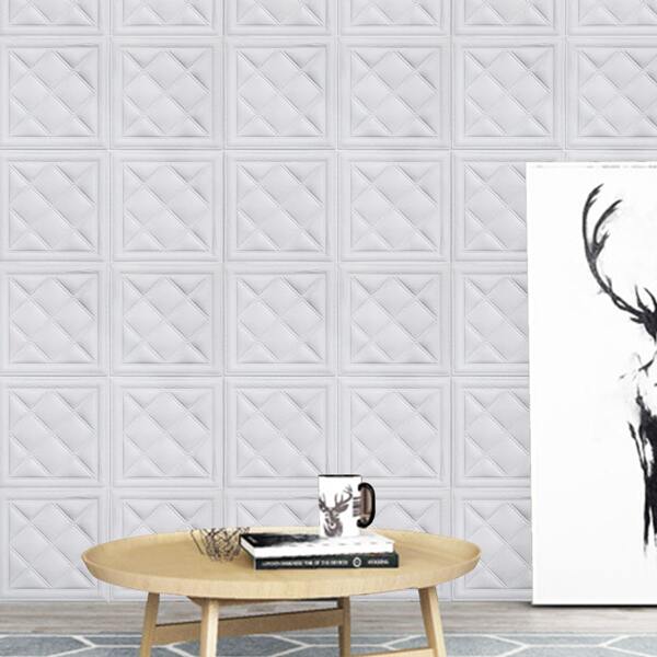 

1sheet 3D Polyfoam Wall Sticker, White