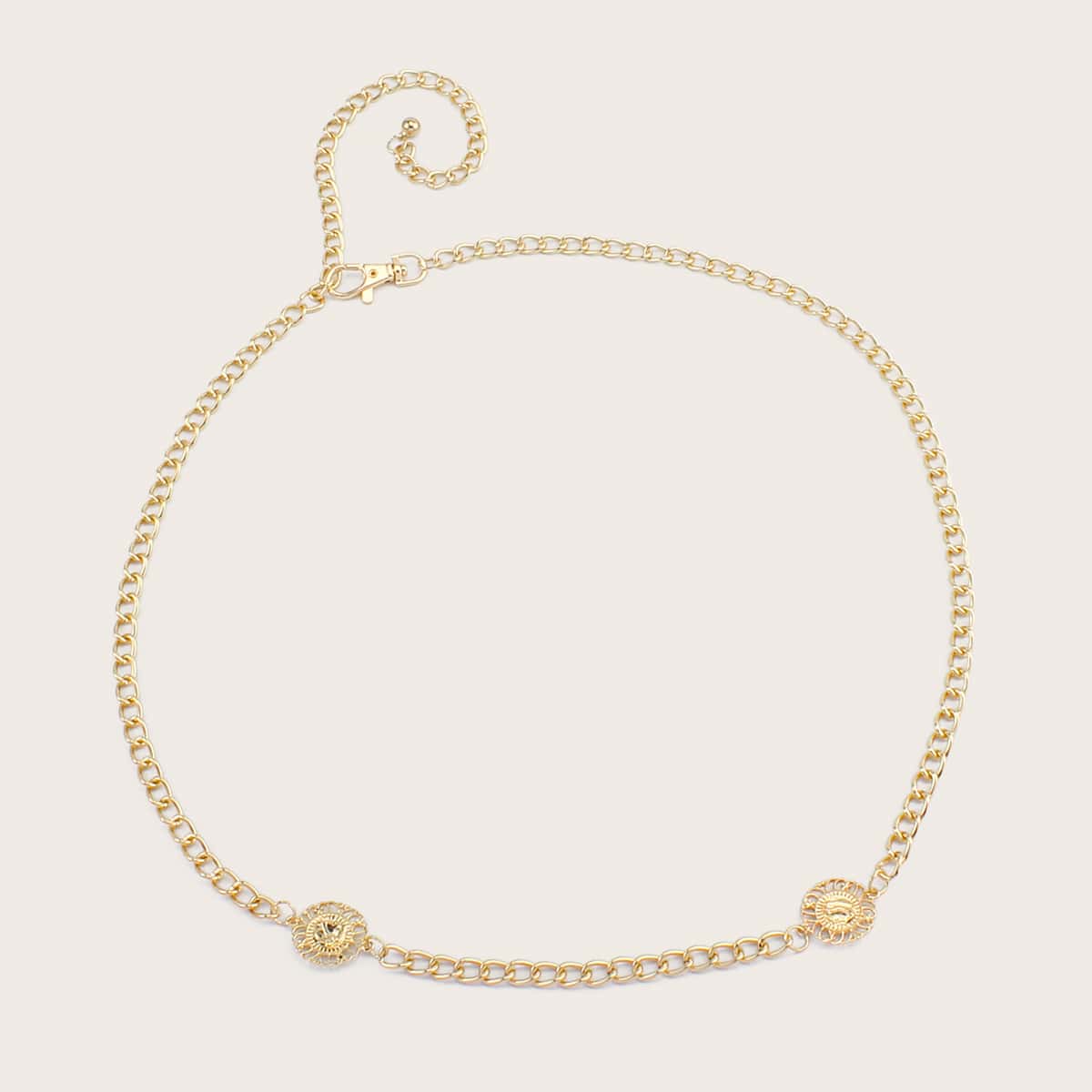 

Coin Chain Belt, Gold