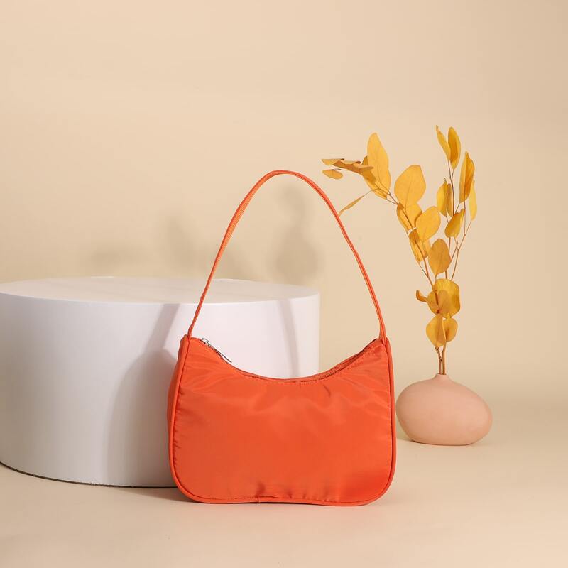 

Minimalist Baguette Bag, Orange