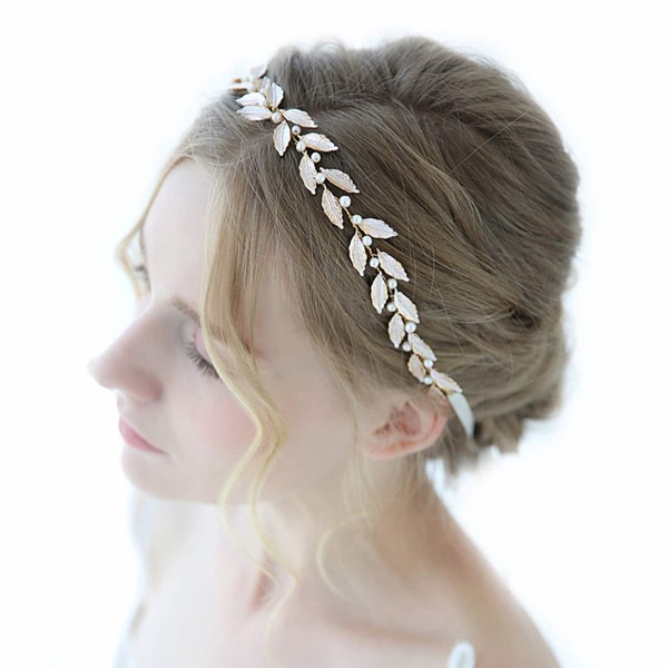 

Leaf Decor Headpiece, Gold