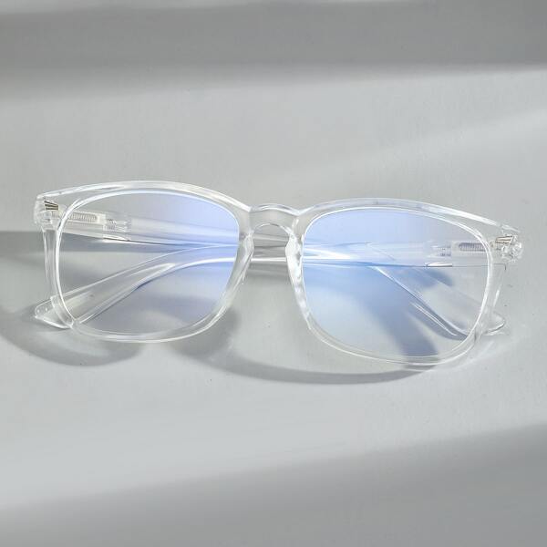 

Men Anti-Blue Light Eyeglasses, Clear