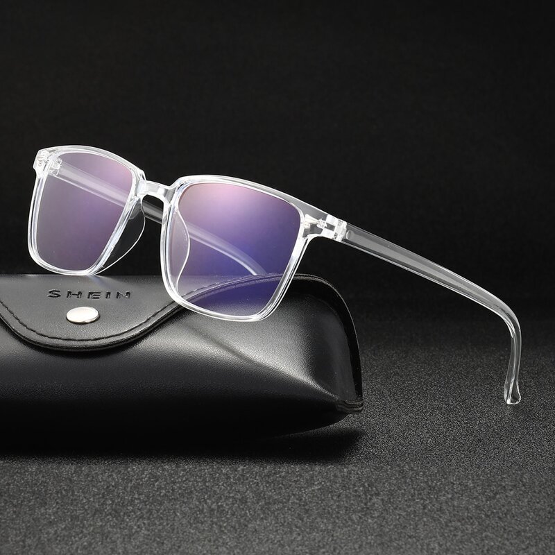 

Guys Clear Acrylic Frame Sunglasses