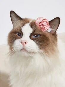 5pcs Glitter Pet Hair Clip - Multicolor - View 2