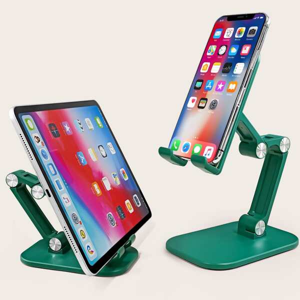 

Foldable Desktop Phone Holder, Dark green