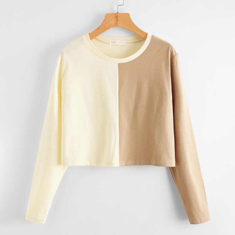 

Two Tone Tee, Multicolor